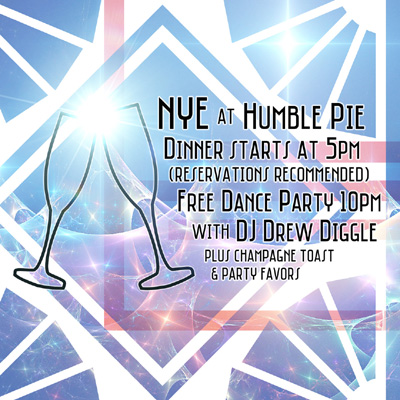 DJ Drew Diggle NYE Humble Pie 2015